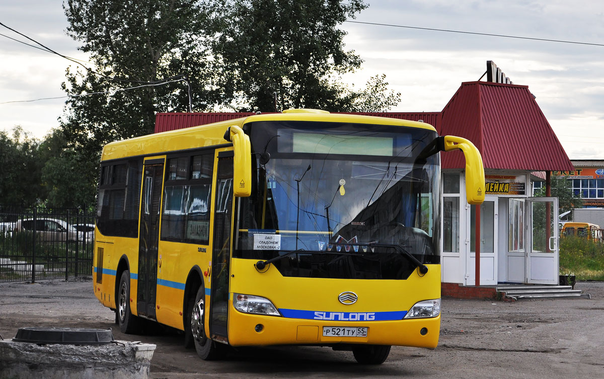 Омская область, Sunlong SLK6101UF1G № Р 521 ТУ 55
