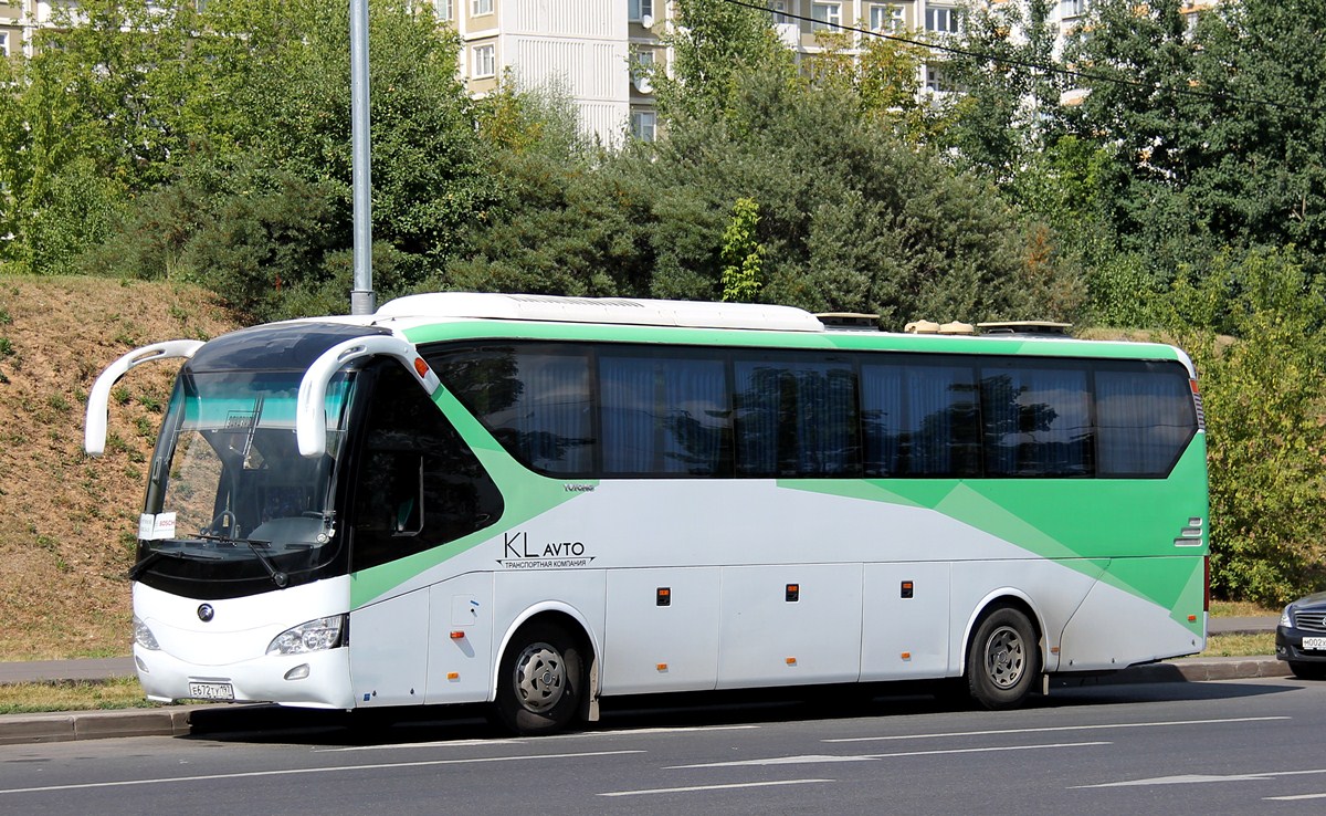 Москва, Yutong ZK6129H № Е 672 ТУ 197