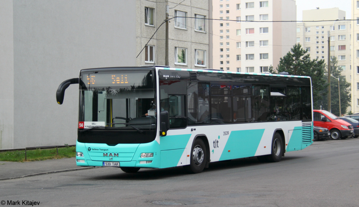 Эстония, MAN A78 Lion's City LE EL293 № 3539