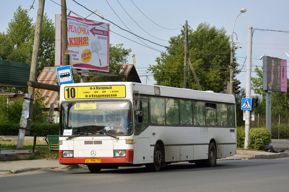 Perm region, Mercedes-Benz O405N Nr. АС 998 59