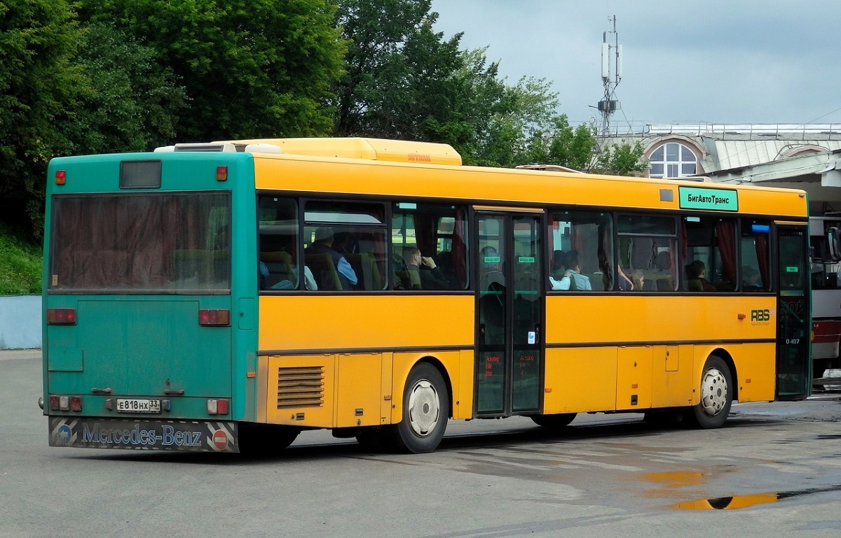 Владимирская область, Mercedes-Benz O407 № Е 818 НХ 33