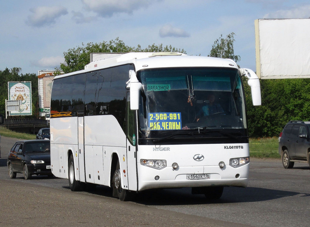 Татарстан, Higer KLQ6119TQ № С 154 ОХ 116