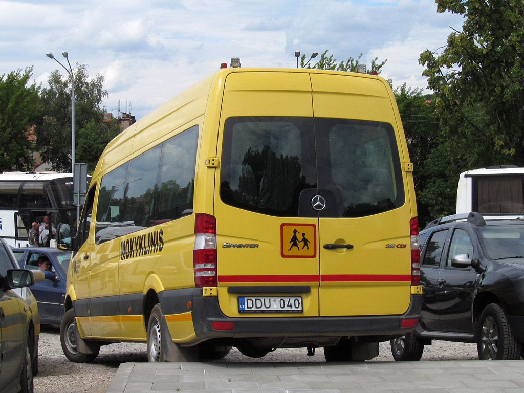 Литва, Mercedes-Benz Sprinter W906 311CDI № DDU 040; Литва — Праздник песни 2014