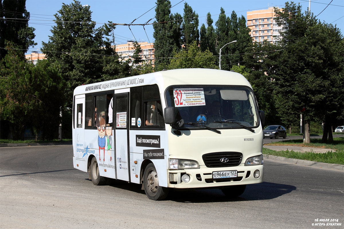Краснодарский край, Hyundai County SWB (группа ТагАЗ) № О 966 ЕУ 123