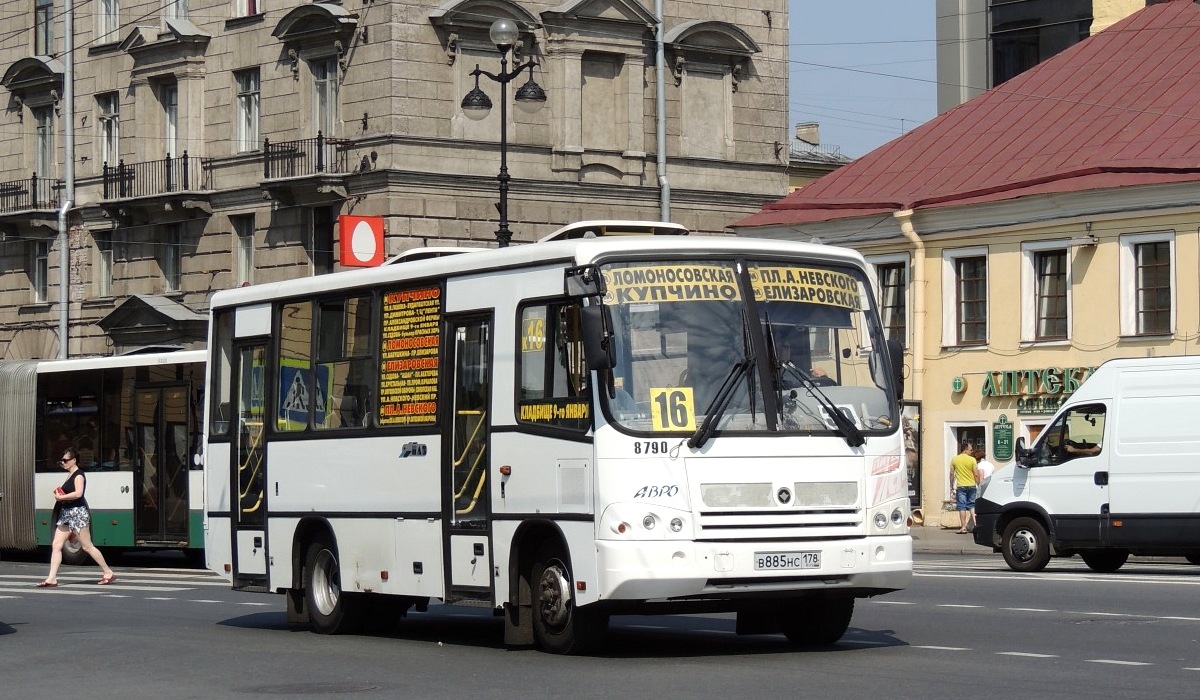 Санкт-Петербург, ПАЗ-320402-05 № 8790