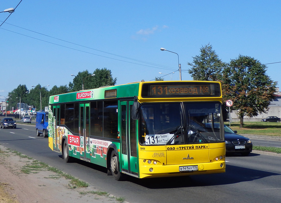 Санкт-Петербург, МАЗ-103.468 № В 141 НУ 178