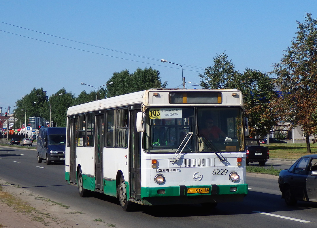 Санкт-Петербург, ЛиАЗ-5256.25 № 6229