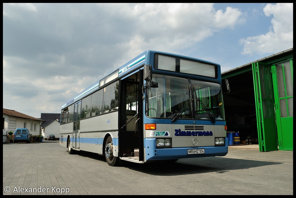 Гессен, Mercedes-Benz O405 № MR-HZ 104