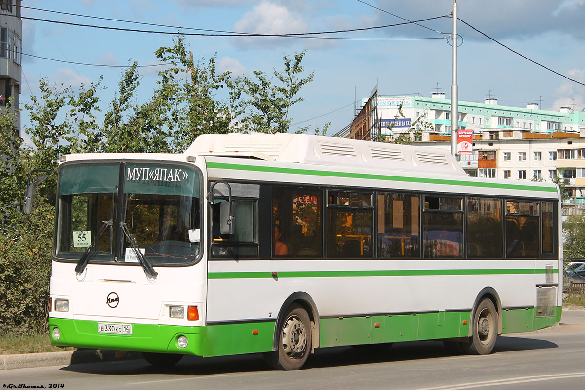 Jakutien Republik, LiAZ-5256.57 Nr. В 330 КС 14