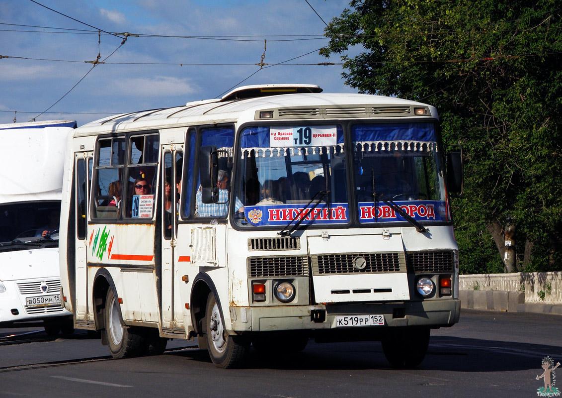 Нижегородская область, ПАЗ-32054 № К 519 РР 152