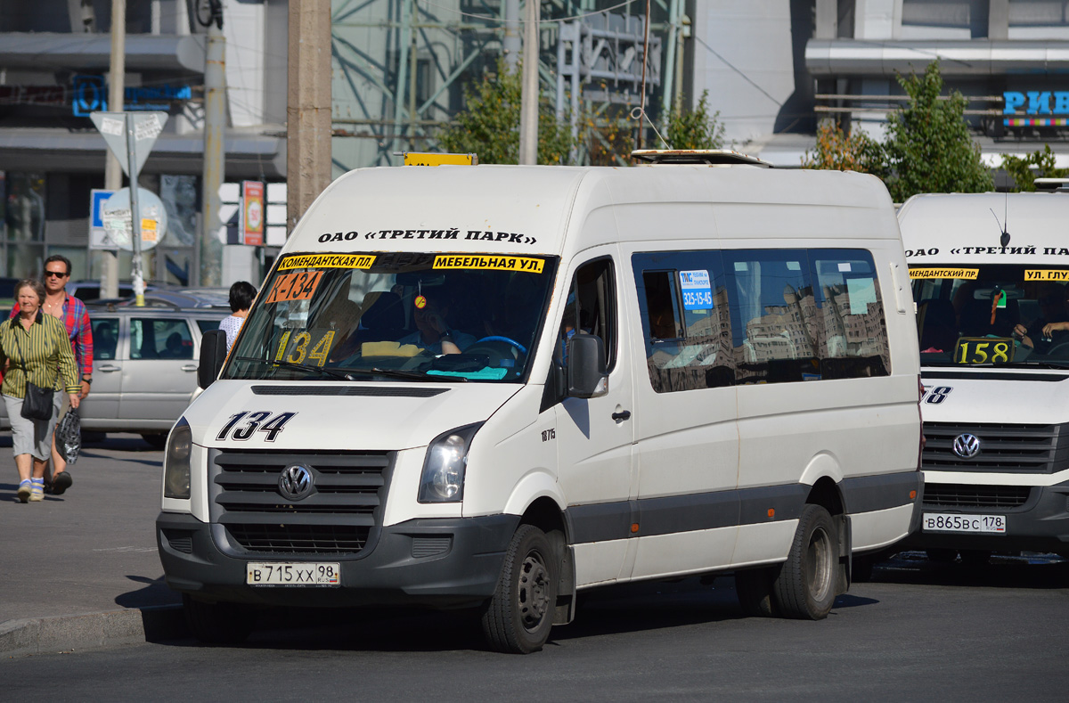 Санкт-Петербург, БТД-2219 (Volkswagen Crafter) № В 715 ХХ 98