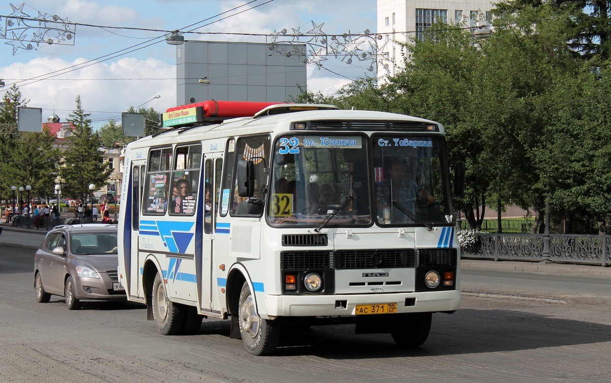 Томская область, ПАЗ-32054 № АС 371 70