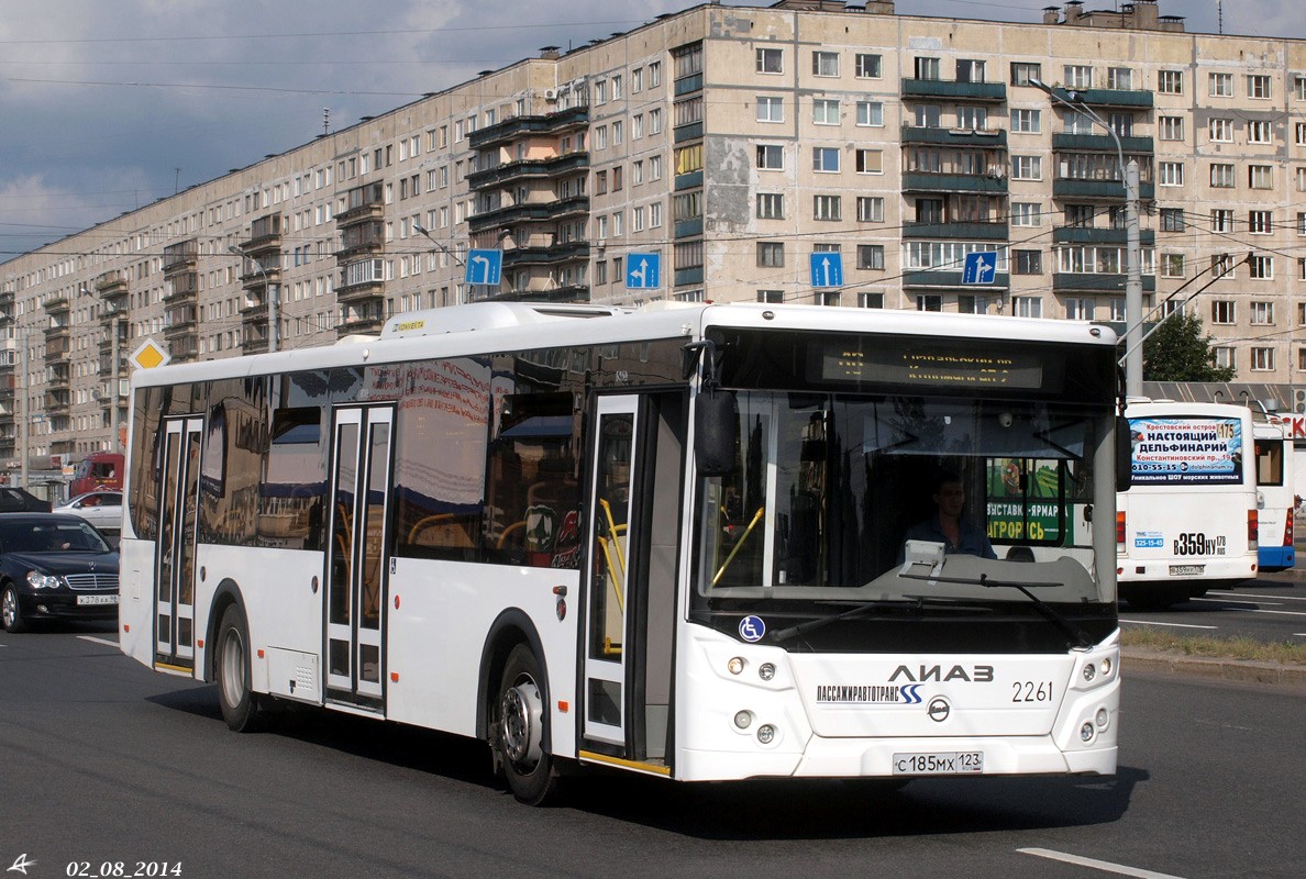 Санкт-Петербург, ЛиАЗ-5292.30 № 2261