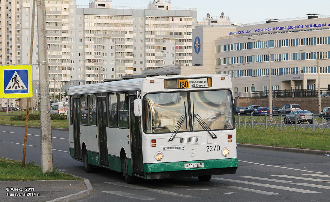 Санкт-Петербург, ЛиАЗ-5256.25 № 2270