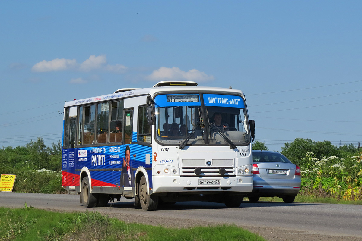 Ленинградская область, ПАЗ-320412-05 № 7787