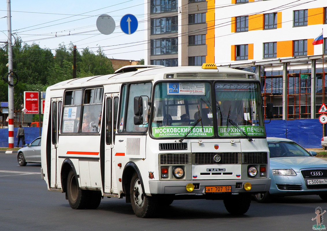 Нижегородская область, ПАЗ-32054 № АТ 707 52