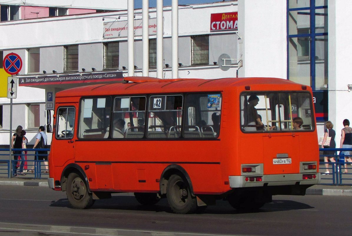 Нижегородская область, ПАЗ-32054 № А 483 УА 152