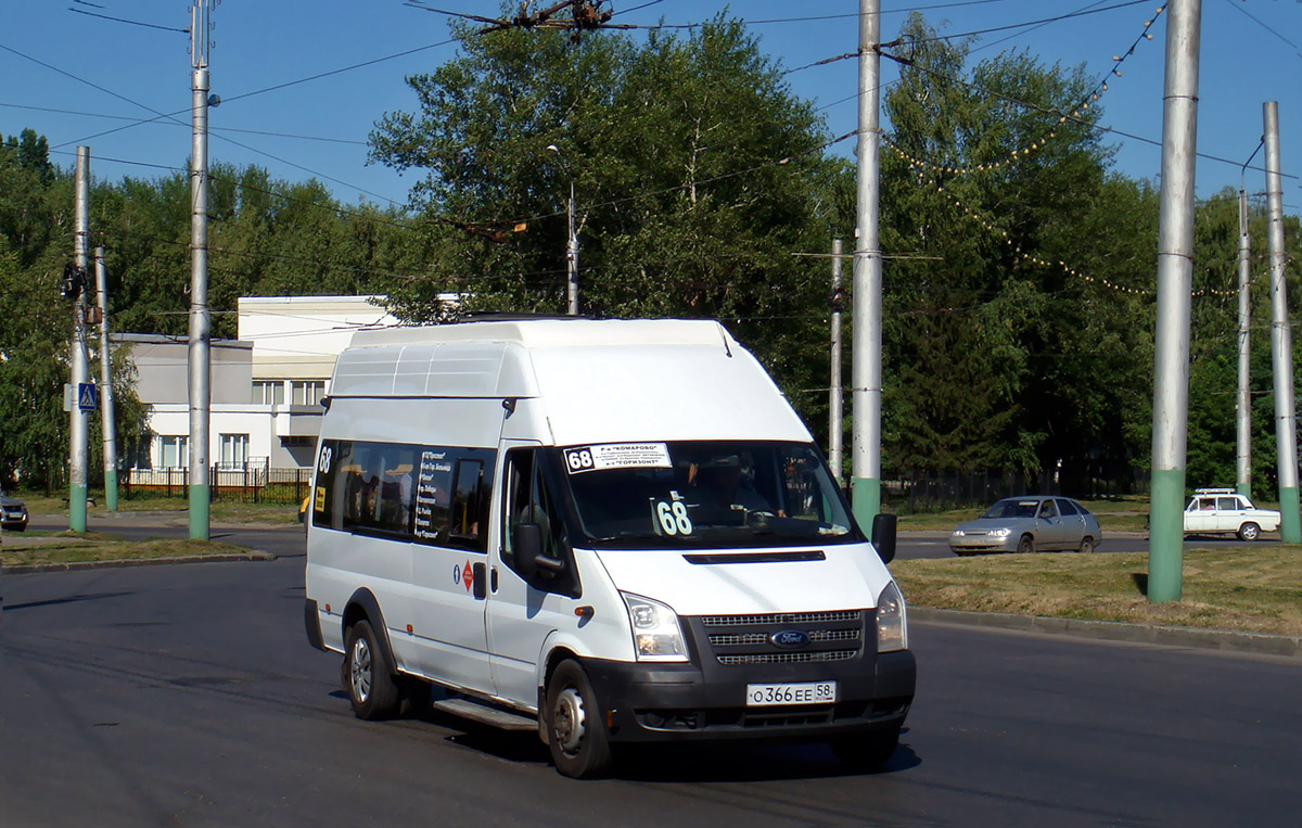 Пензенская область, Нижегородец-222709  (Ford Transit) № О 366 ЕЕ 58