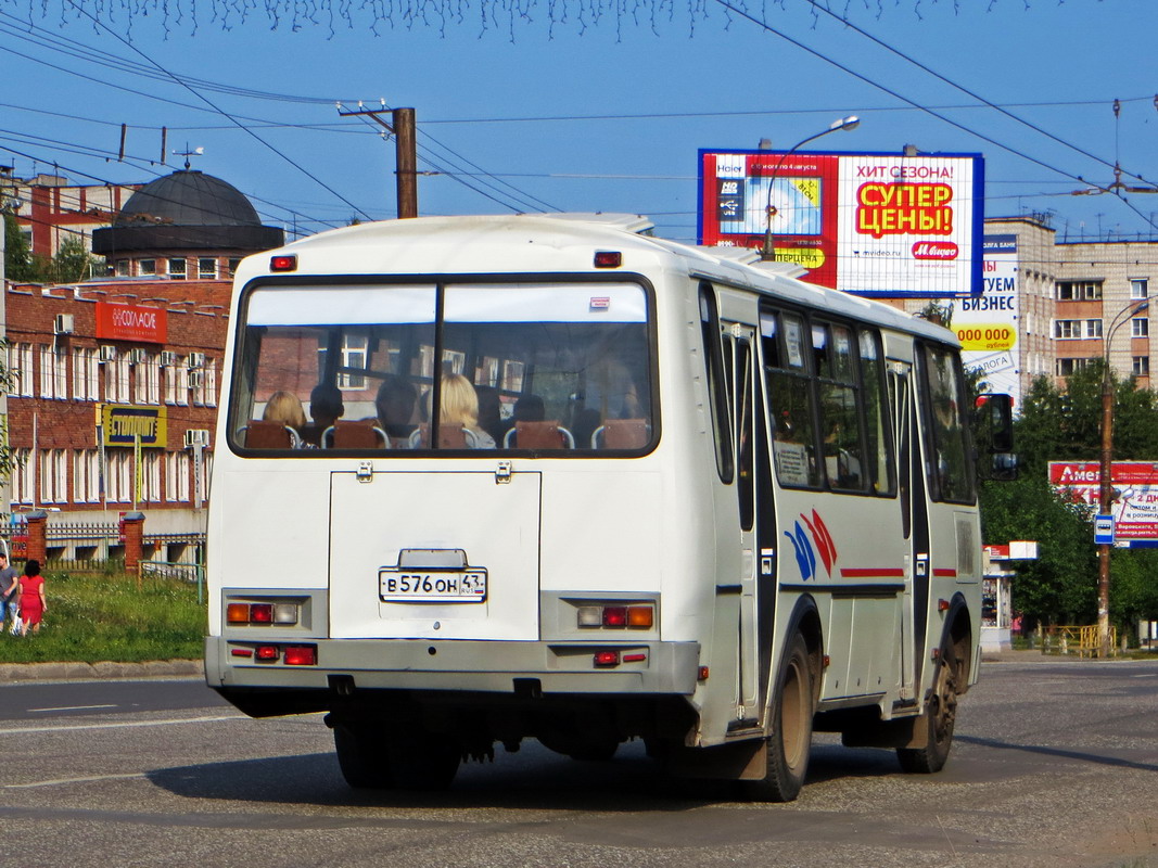 Кировская область, ПАЗ-4234 № В 576 ОН 43