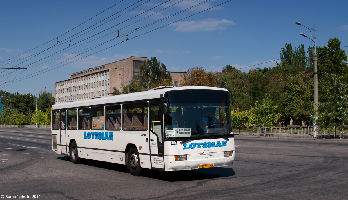 Днепропетровская область, Mercedes-Benz O345 № 113