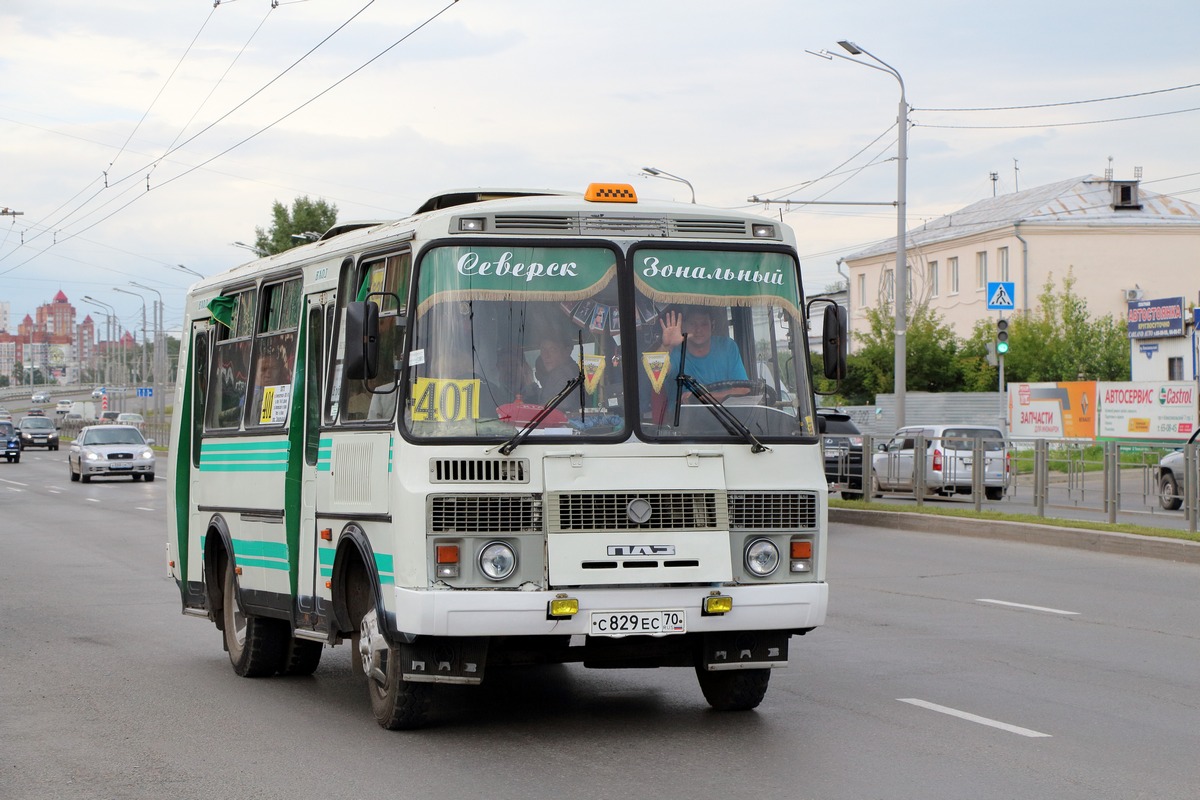 Томская область, ПАЗ-3205-110 № С 829 ЕС 70