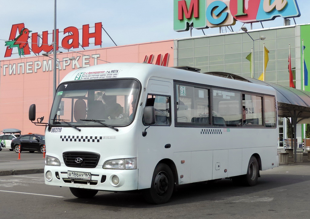 Ростовская область, Hyundai County LWB C09 (ТагАЗ) № 002219