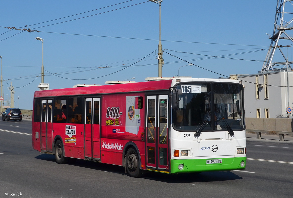 Санкт-Петербург, ЛиАЗ-5293.60 № 3628