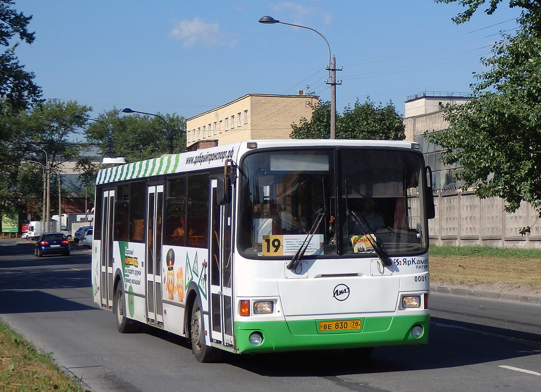 Санкт-Петербург, ЛиАЗ-5293.53 № 0001