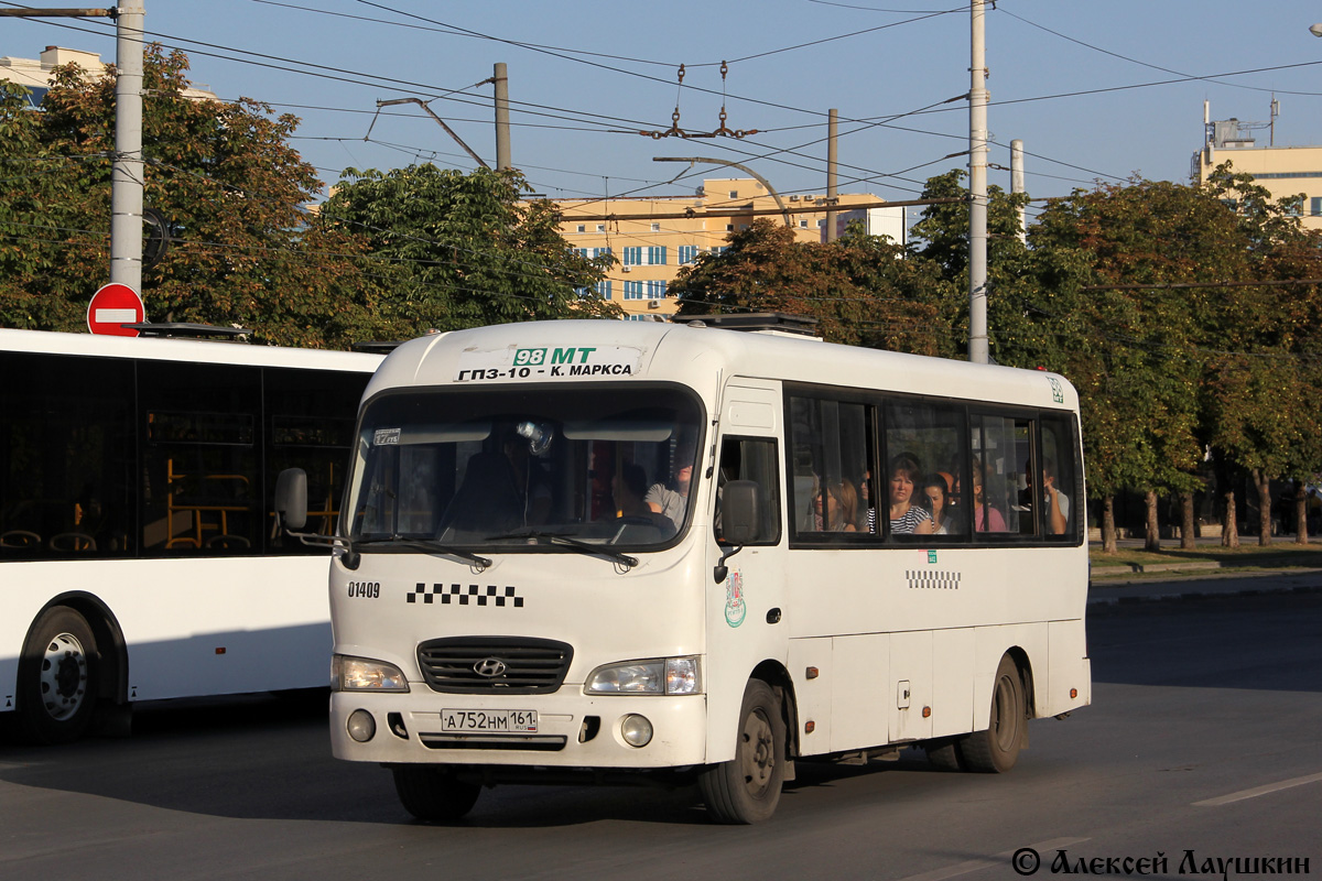 Ростовская область, Hyundai County LWB C09 (ТагАЗ) № 01409