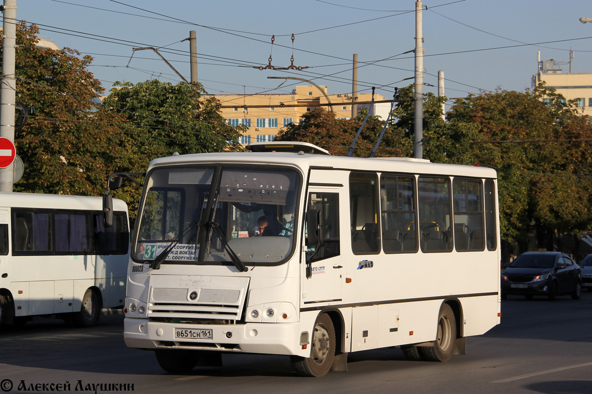 Ростовская область, ПАЗ-320302-08 № 00020