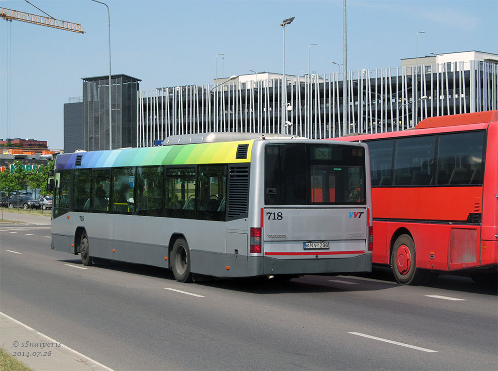 Литва, Volvo 7700 № 718