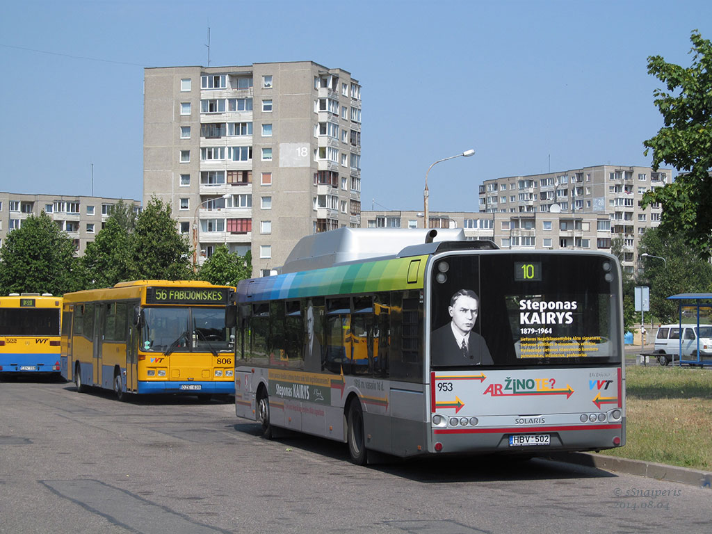 Литва, Solaris Urbino III 12 CNG № 953