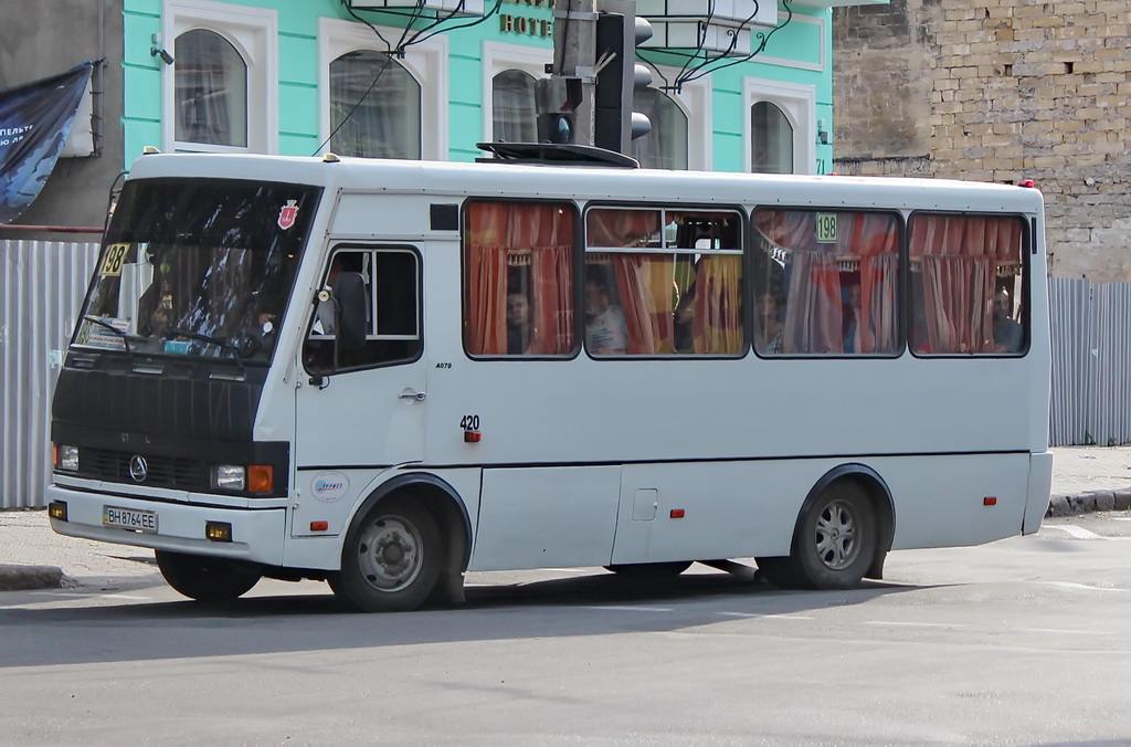 Одесская область, БАЗ-А079.14 "Подснежник" № BH 8764 EE