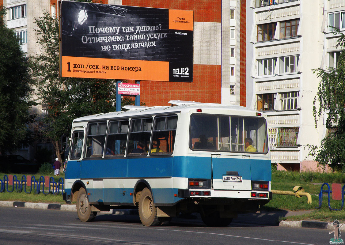 Кемеровская область - Кузбасс, ПАЗ-32051 № А 007 ВР 142 — Фото — Автобусный  транспорт