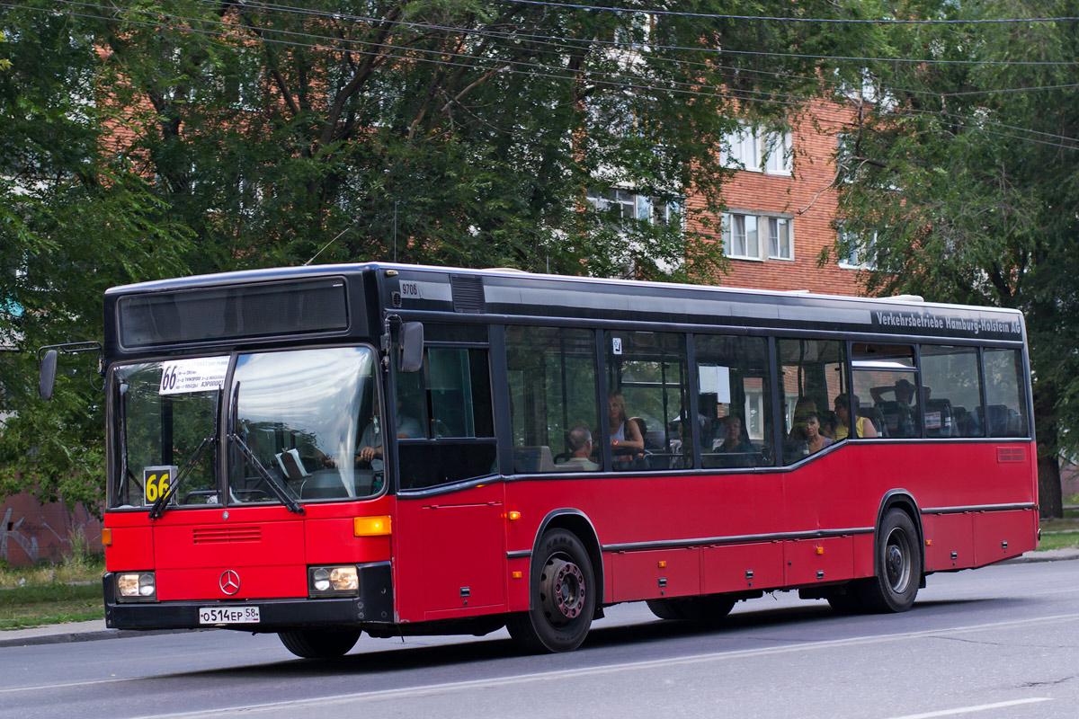 Пензенская область, Mercedes-Benz O405N2 № О 514 ЕР 58