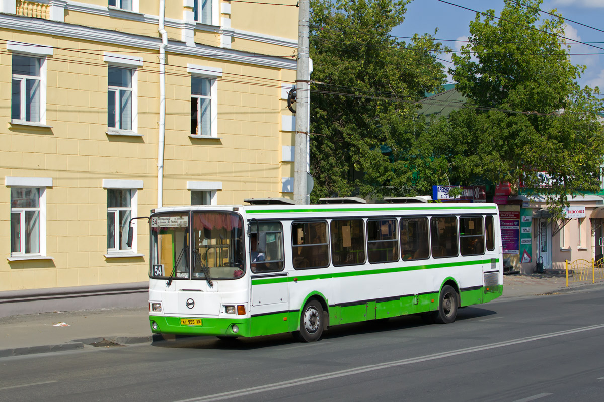 Пензенская область, ЛиАЗ-5256.45 № АТ 955 58