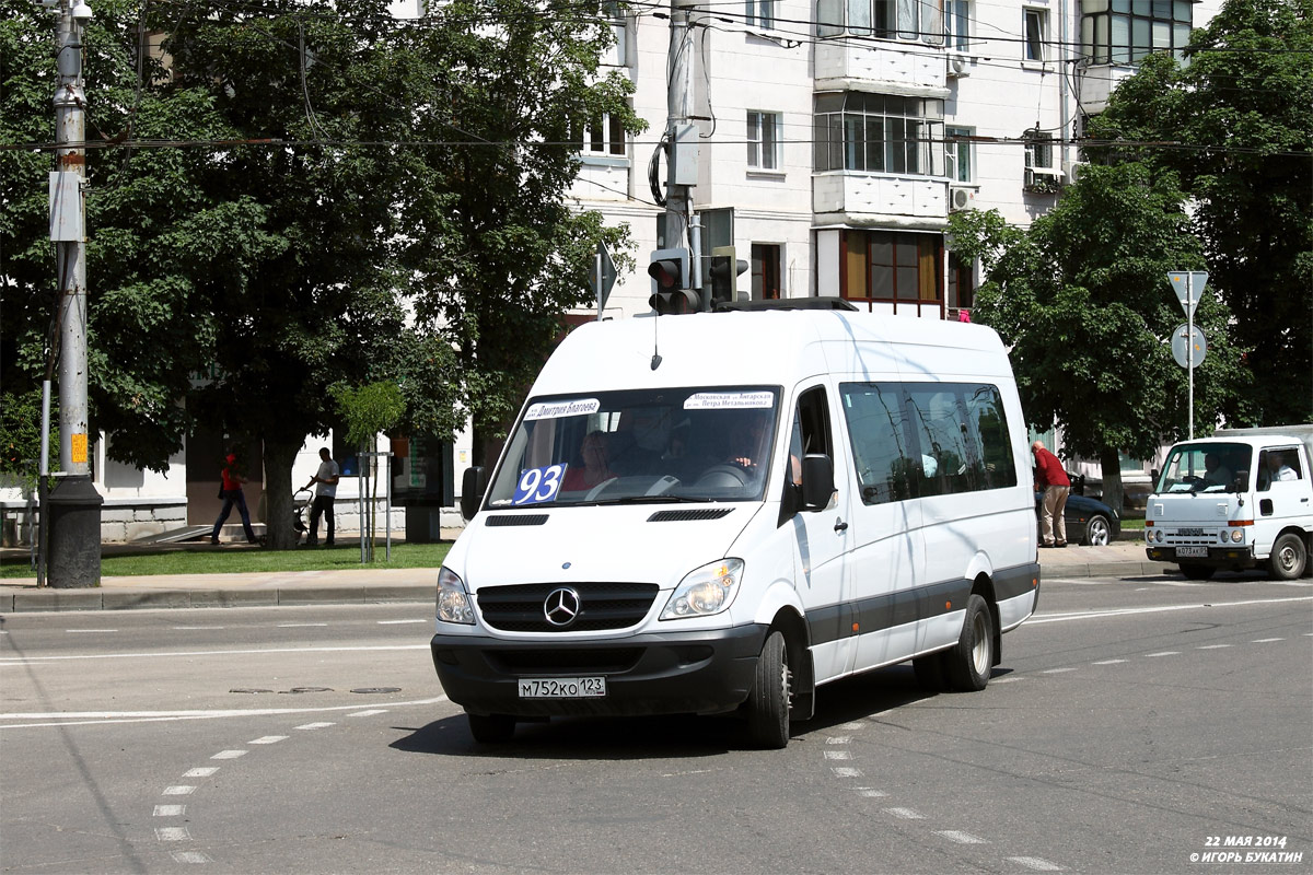 Краснодарский край, Луидор-22360C (MB Sprinter) № М 752 КО 123