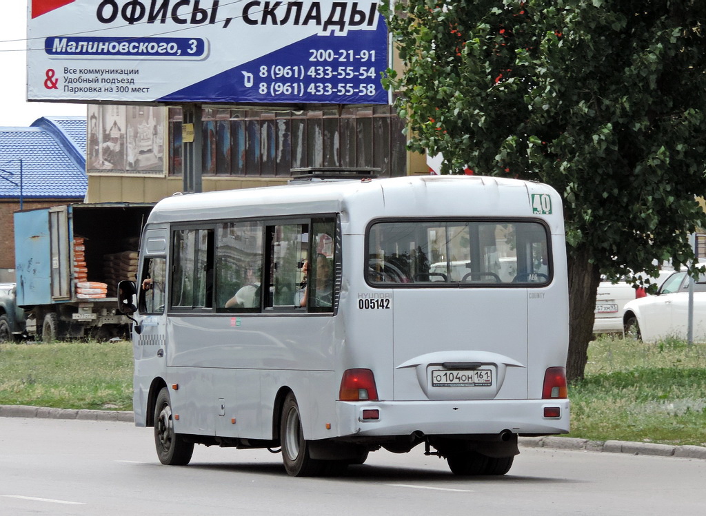 Ростовская область, Hyundai County LWB C09 (ТагАЗ) № 005142