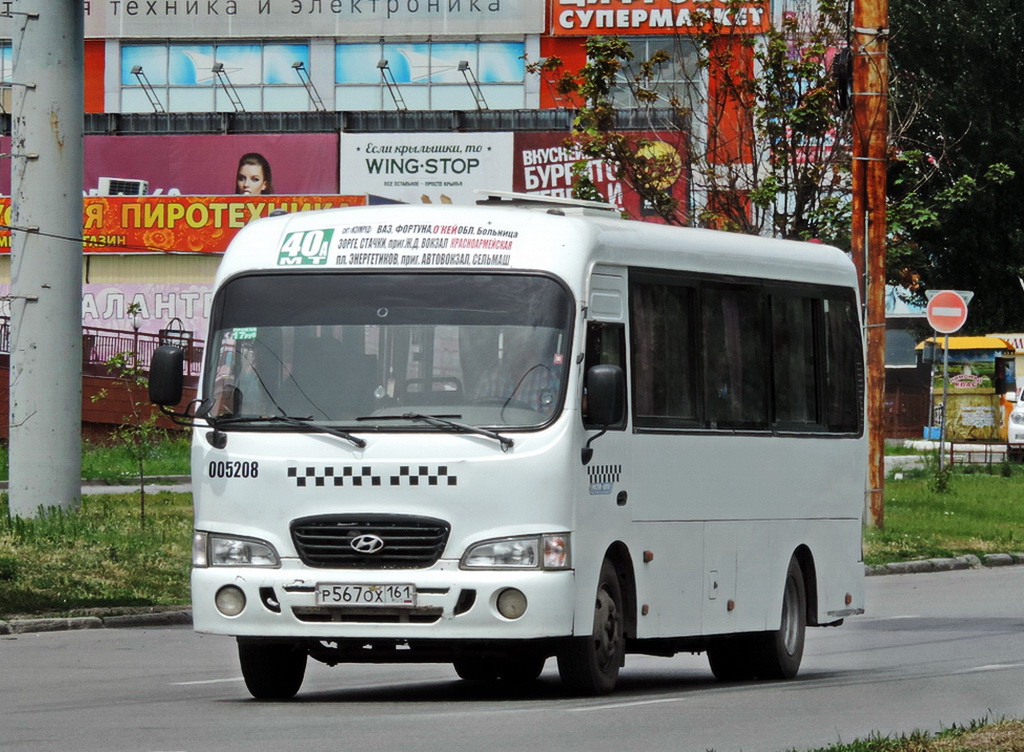 Ростовская область, Hyundai County LWB C09 (РоАЗ) № 005208