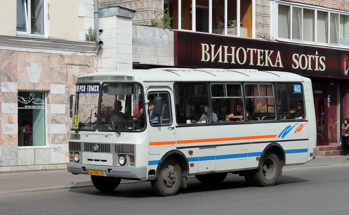 Томская область, ПАЗ-32054 № АА 545 70