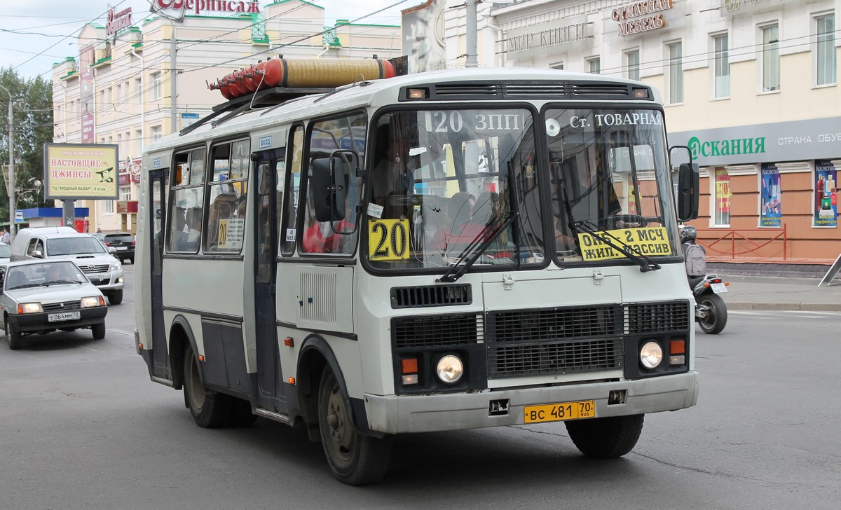 Томская область, ПАЗ-32054 № ВС 481 70