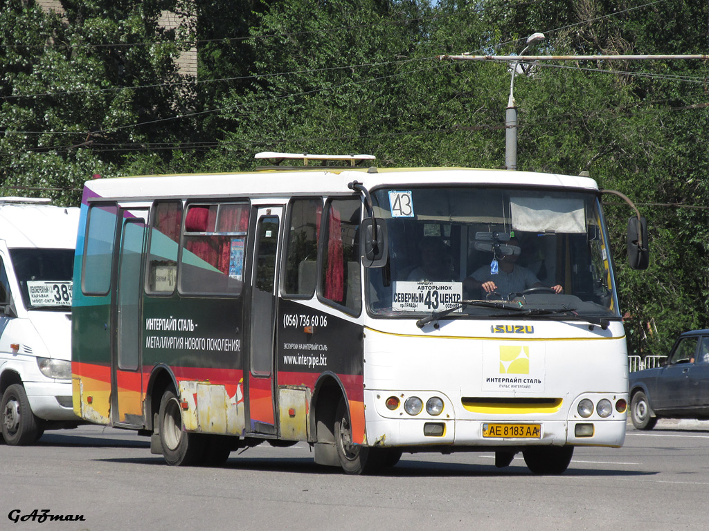 Днепропетровская область, Богдан А09202 № AE 8183 AA