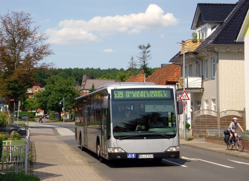 Hamburg, Mercedes-Benz O530MÜ Citaro facelift MÜ Nr 1028