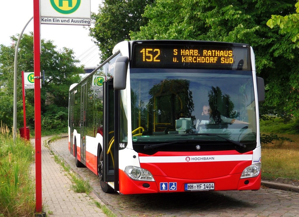 Гамбург, Mercedes-Benz Citaro C2 № 1404