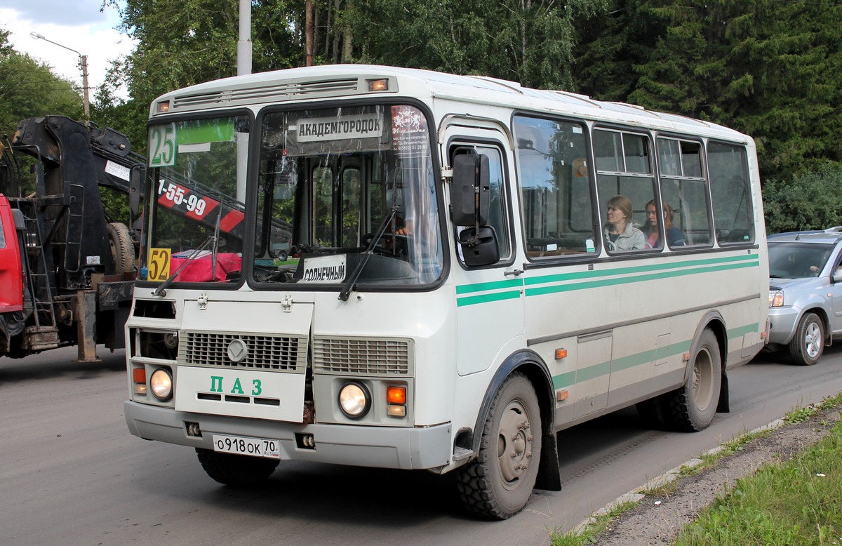 Томская область, ПАЗ-32054 № О 918 ОК 70