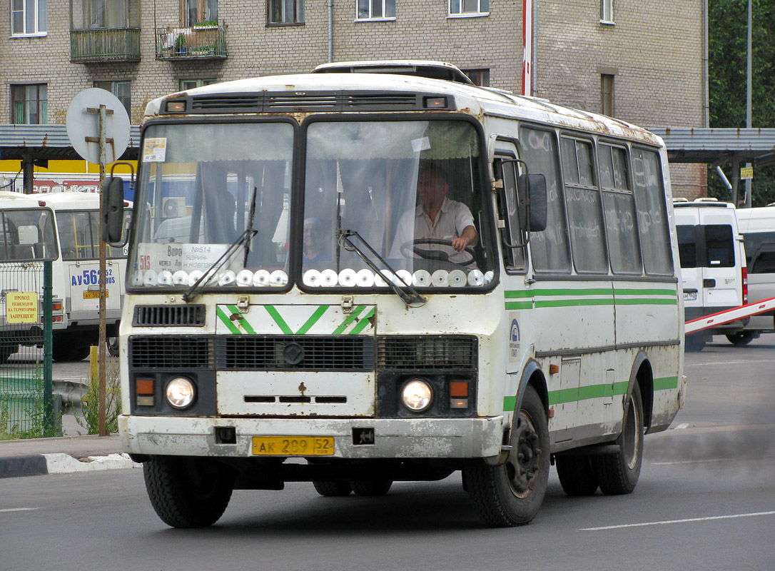 Нижегородская область, ПАЗ-32053-07 № АК 289 52