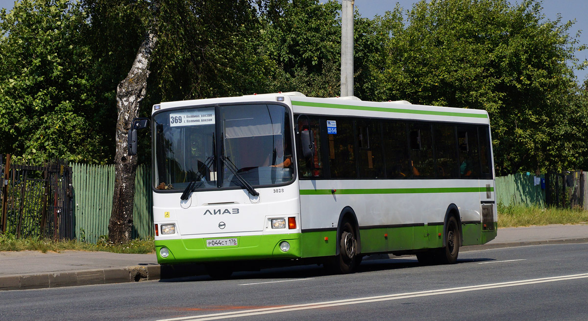 Sankt Petersburg, LiAZ-5293.60 Nr 3828