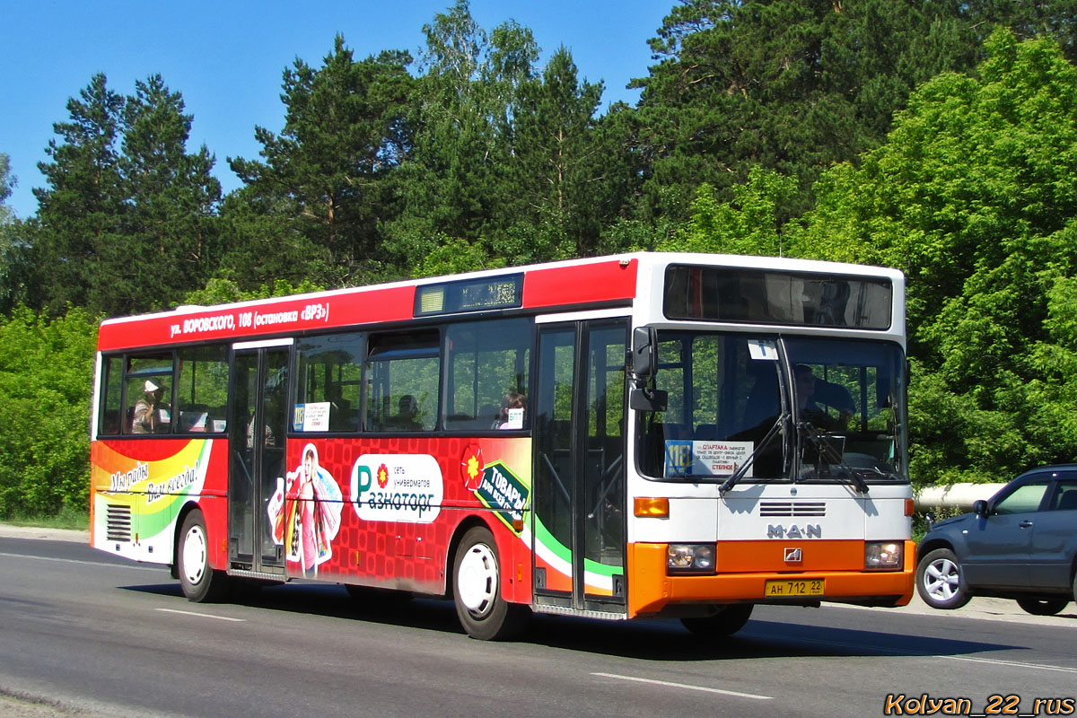 Kraj Ałtajski, Mercedes-Benz O405 Nr АН 712 22