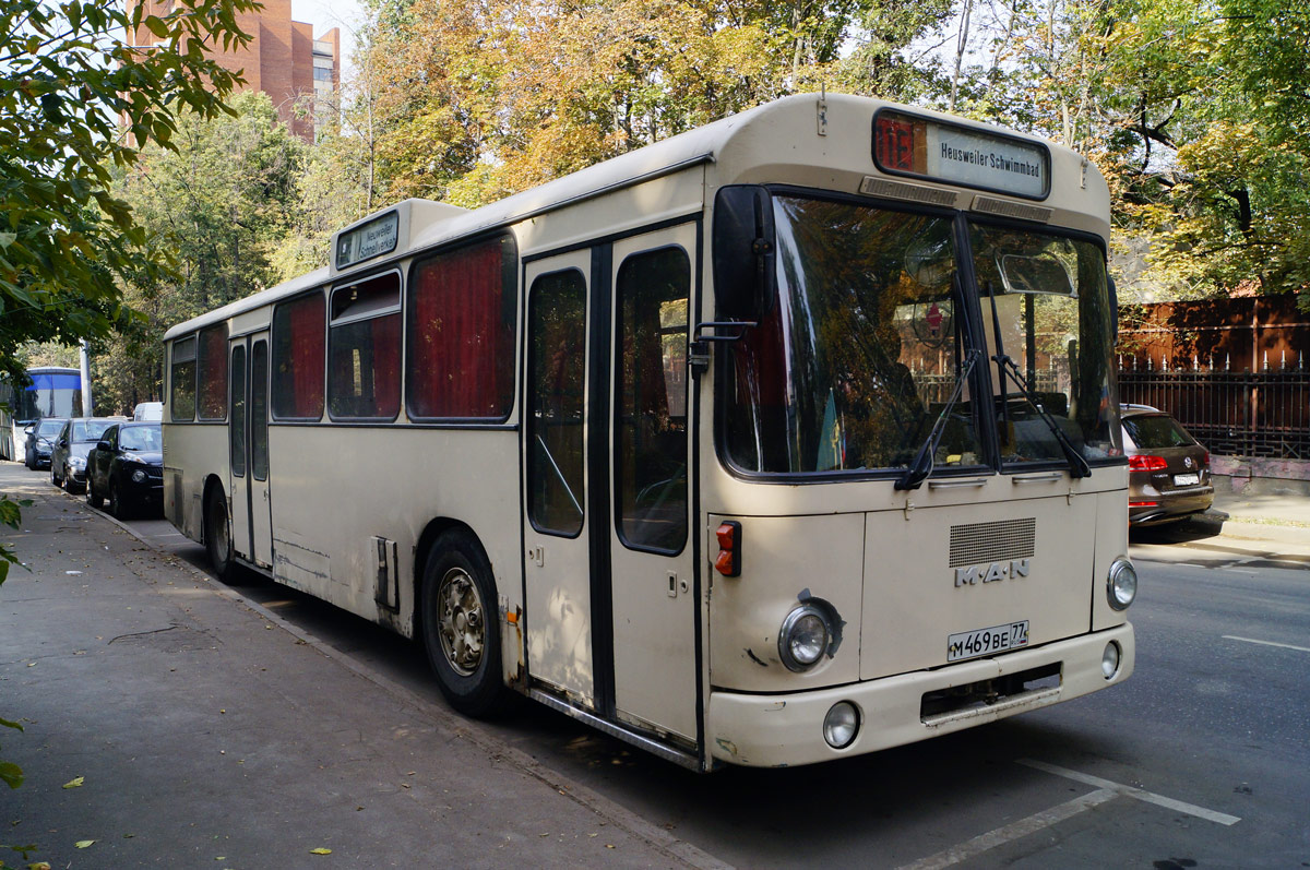 Москва, MAN 192 SL200 № М 469 ВЕ 77