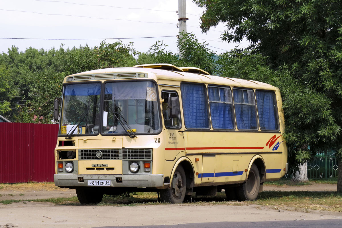 Волгоградская область, ПАЗ-32054 № Р 811 ХМ 34